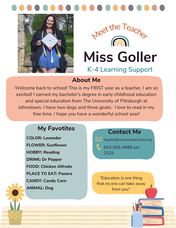 About Miss Goller